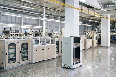 台达5G智慧工厂首度曝光，斯坦德机器人AMR联接智造未来